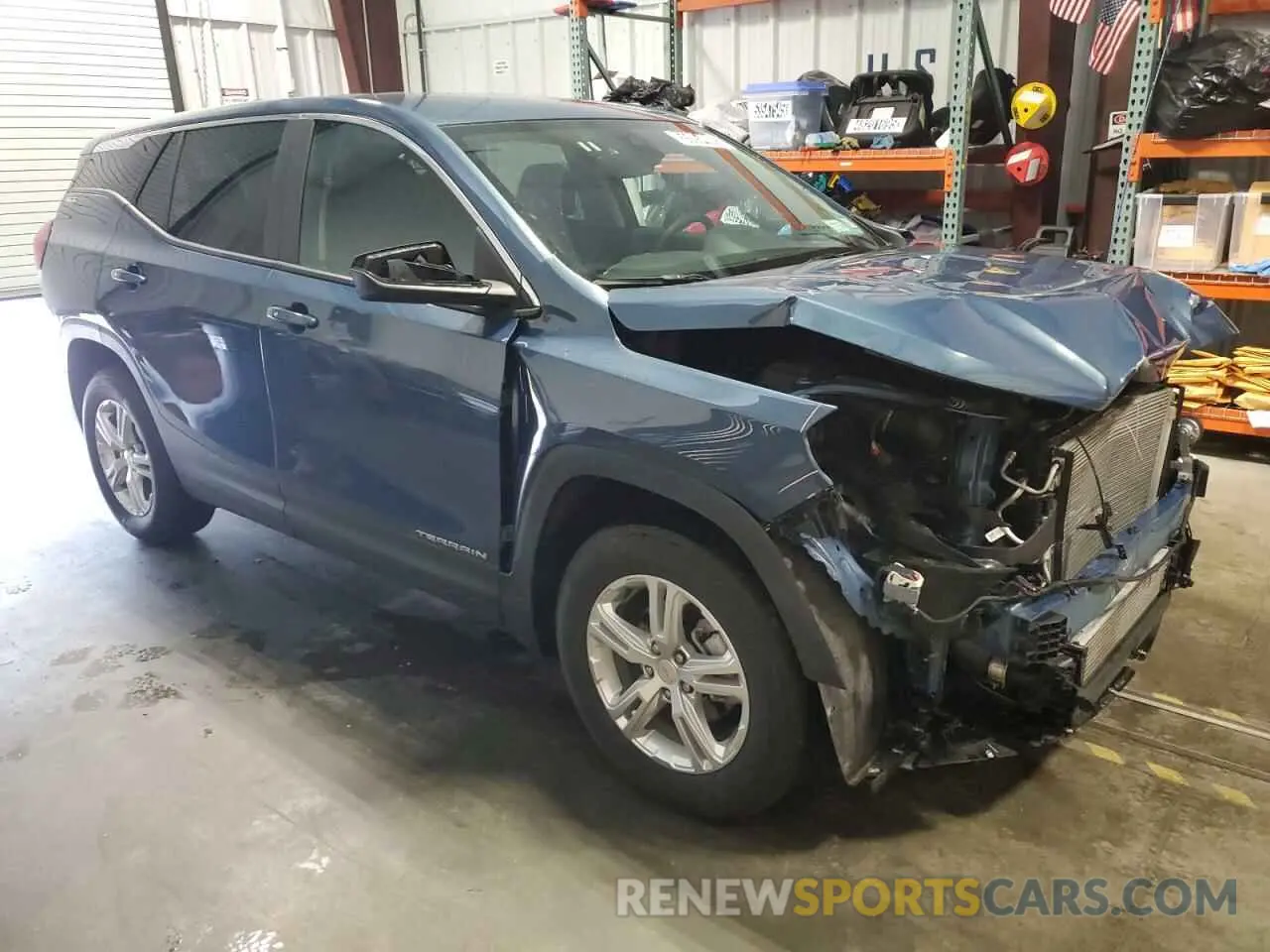 4 Photograph of a damaged car 3GKALTEG4RL372609 GMC TERRAIN 2024