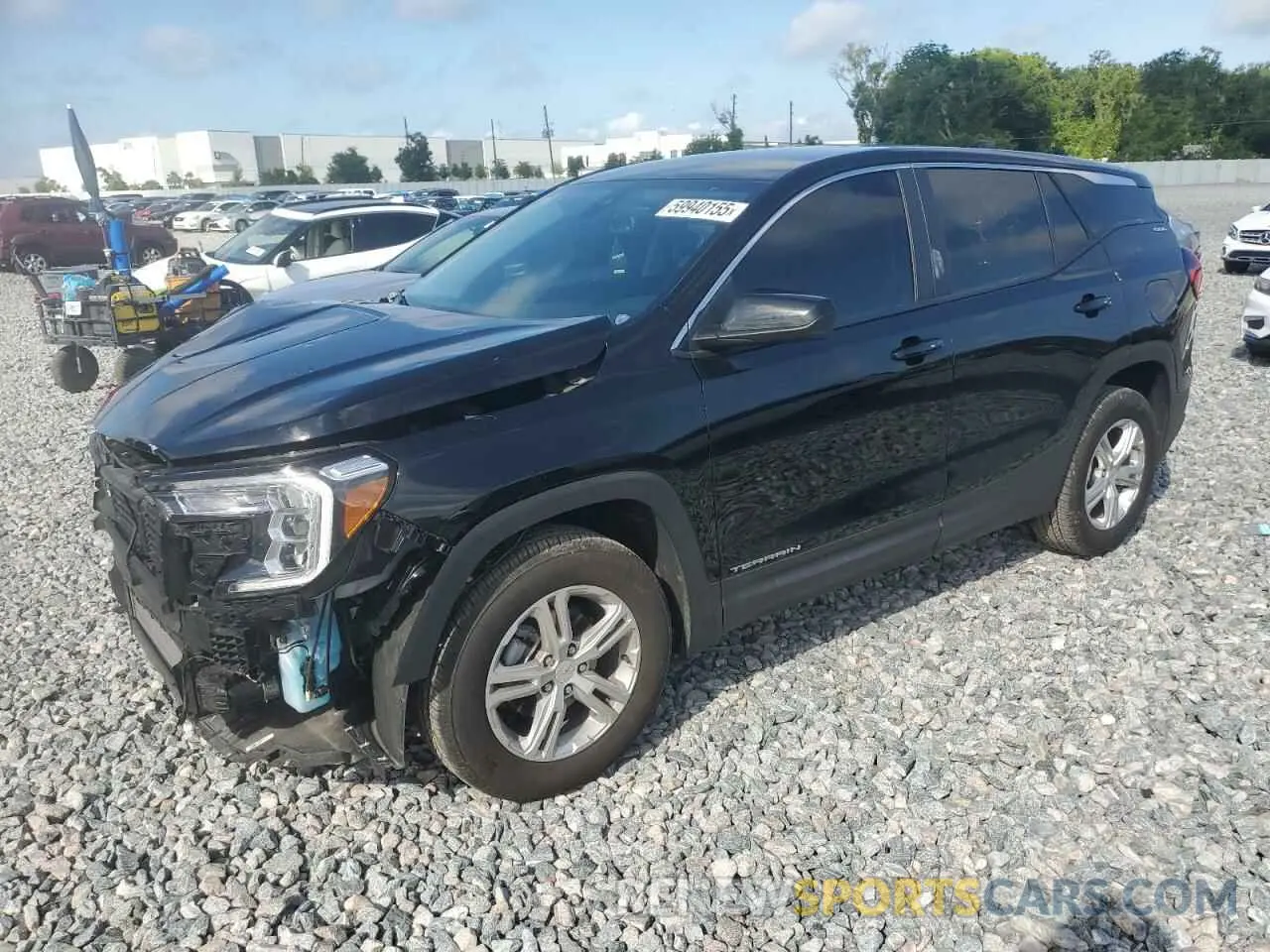 1 Photograph of a damaged car 3GKALTEG5RL343314 GMC TERRAIN 2024