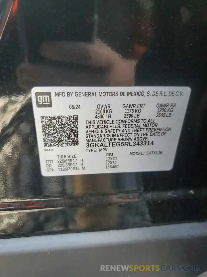 14 Photograph of a damaged car 3GKALTEG5RL343314 GMC TERRAIN 2024