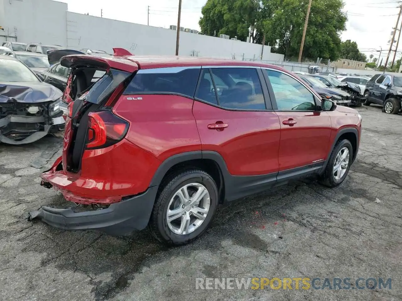 3 Photograph of a damaged car 3GKALTEG5RL384672 GMC TERRAIN 2024