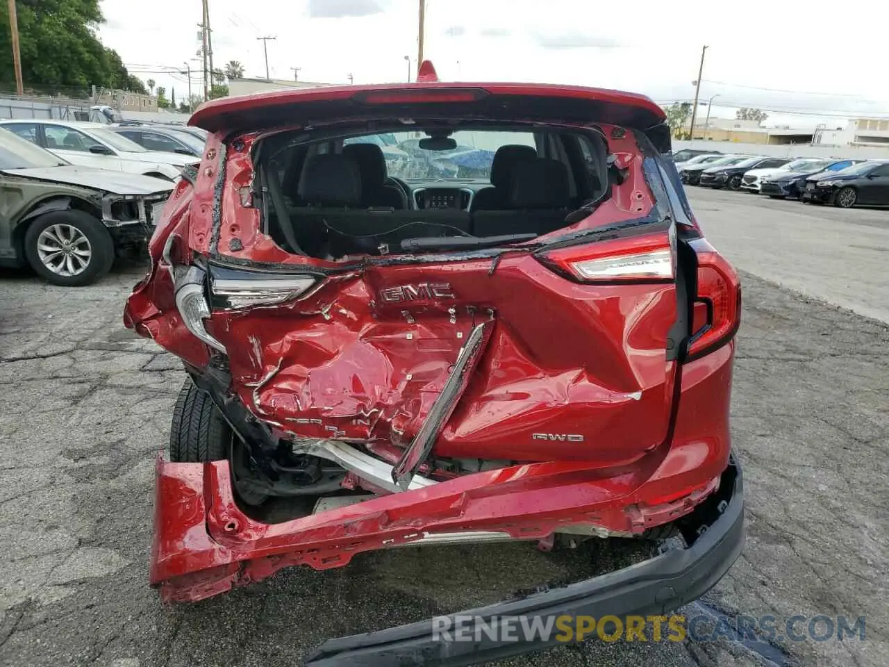 6 Photograph of a damaged car 3GKALTEG5RL384672 GMC TERRAIN 2024