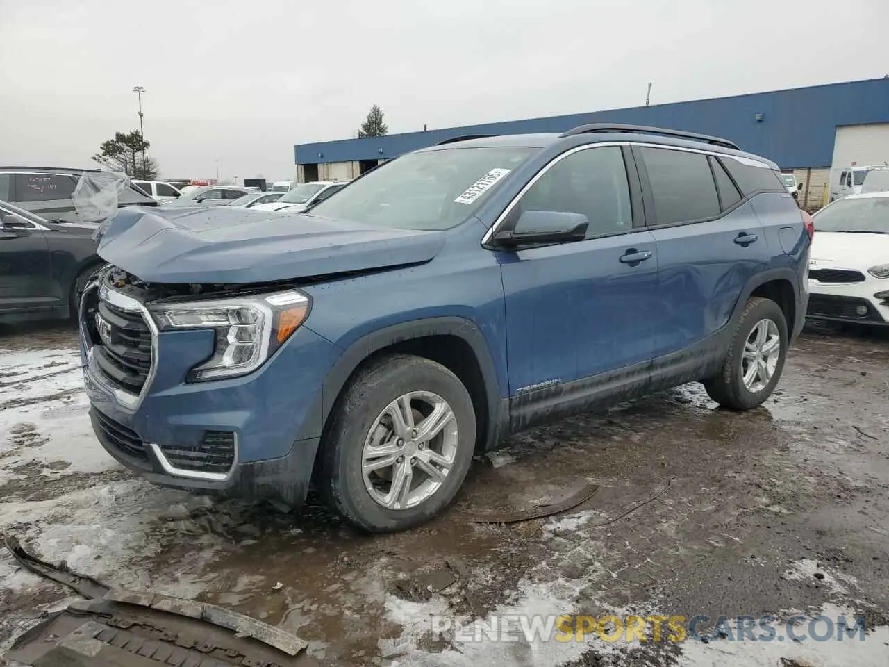 1 Photograph of a damaged car 3GKALTEG7RL211171 GMC TERRAIN 2024