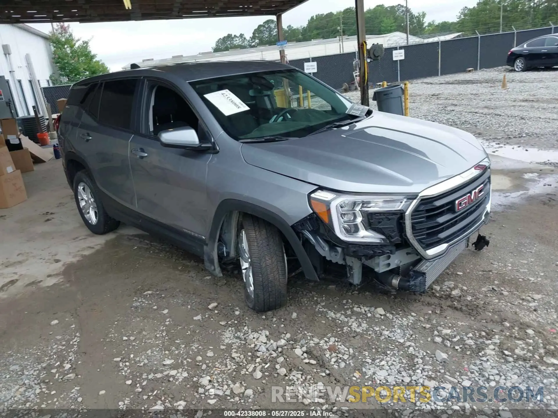 1 Photograph of a damaged car 3GKALTEG7RL346411 GMC TERRAIN 2024