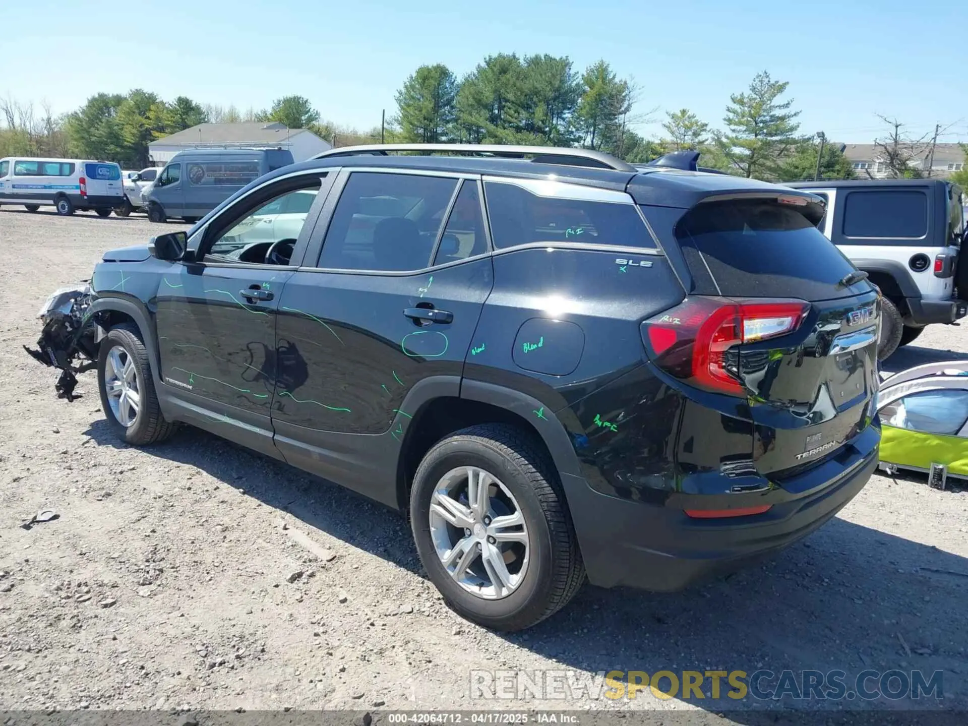 3 Photograph of a damaged car 3GKALTEG8RL110916 GMC TERRAIN 2024