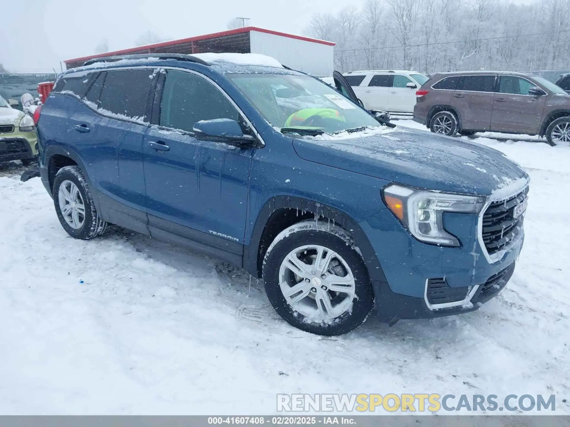 1 Photograph of a damaged car 3GKALTEG8RL279172 GMC TERRAIN 2024