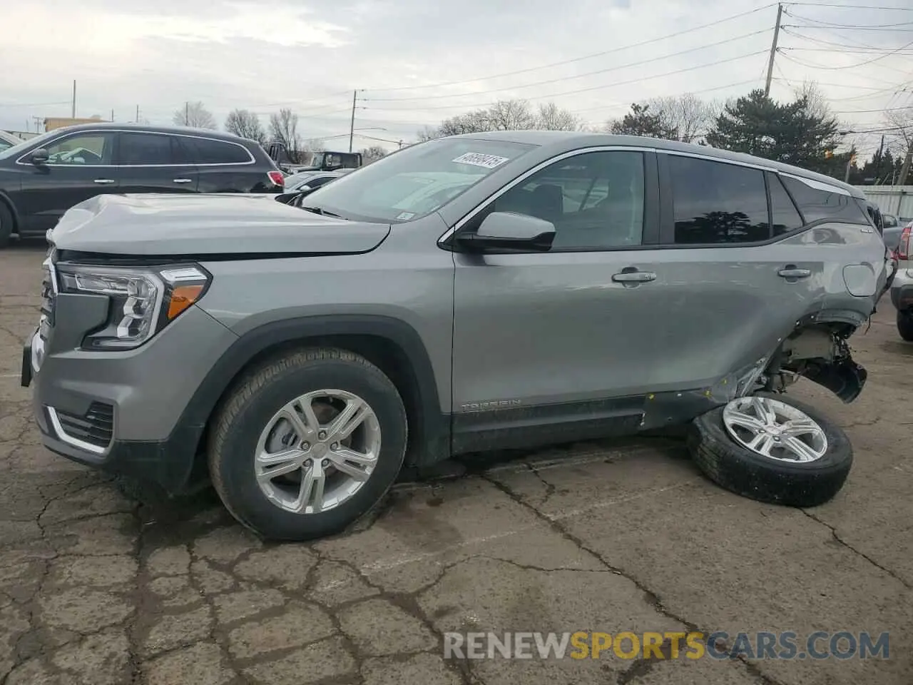 1 Photograph of a damaged car 3GKALTEG8RL352508 GMC TERRAIN 2024