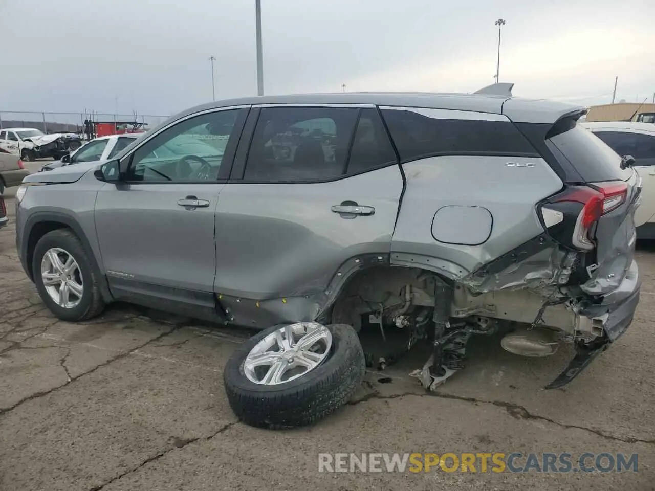2 Photograph of a damaged car 3GKALTEG8RL352508 GMC TERRAIN 2024