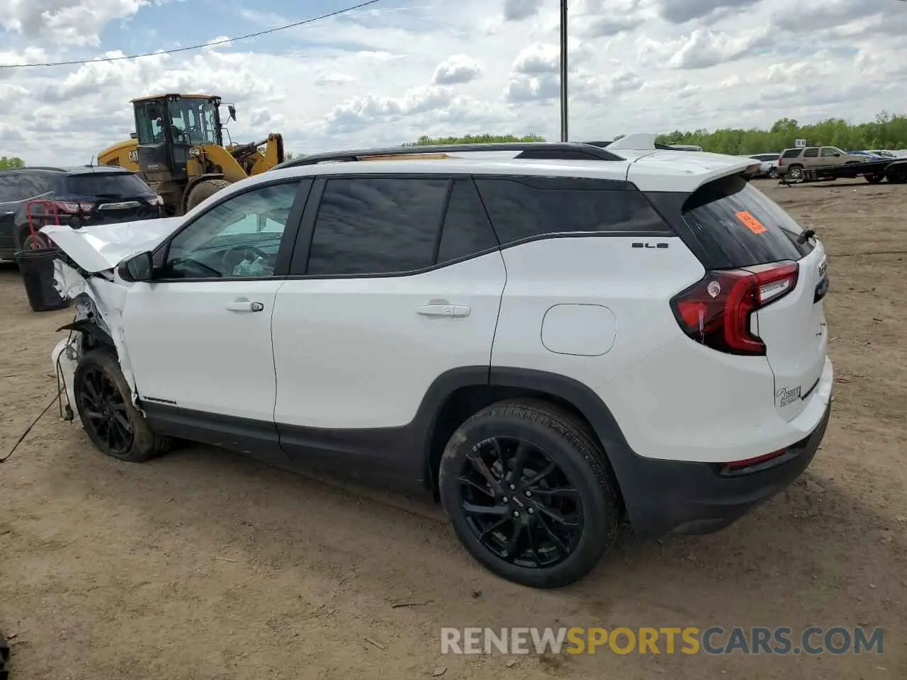 2 Photograph of a damaged car 3GKALTEGXRL173306 GMC TERRAIN 2024