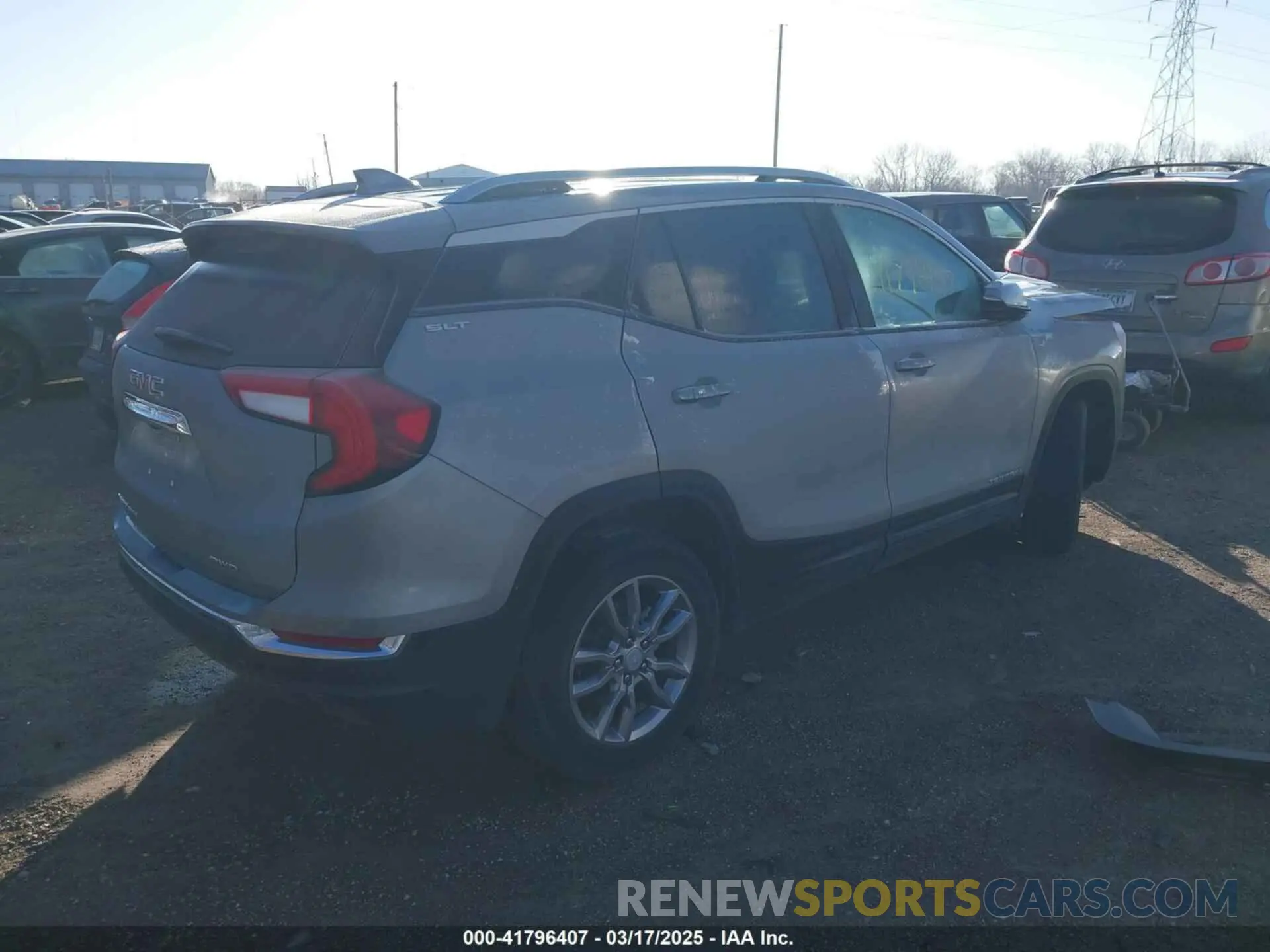 4 Photograph of a damaged car 3GKALVEG0RL153920 GMC TERRAIN 2024