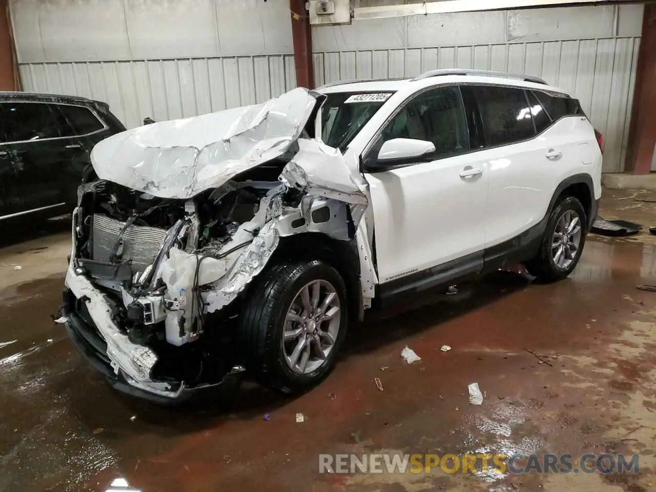 1 Photograph of a damaged car 3GKALVEG1RL162108 GMC TERRAIN 2024