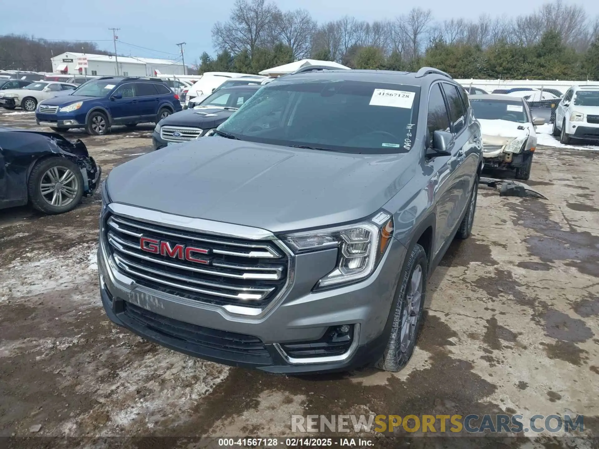 2 Photograph of a damaged car 3GKALVEG1RL171374 GMC TERRAIN 2024