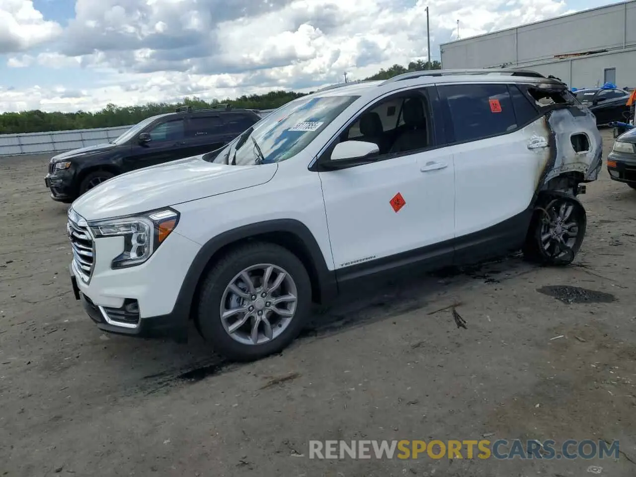 1 Photograph of a damaged car 3GKALVEG1RL368545 GMC TERRAIN 2024