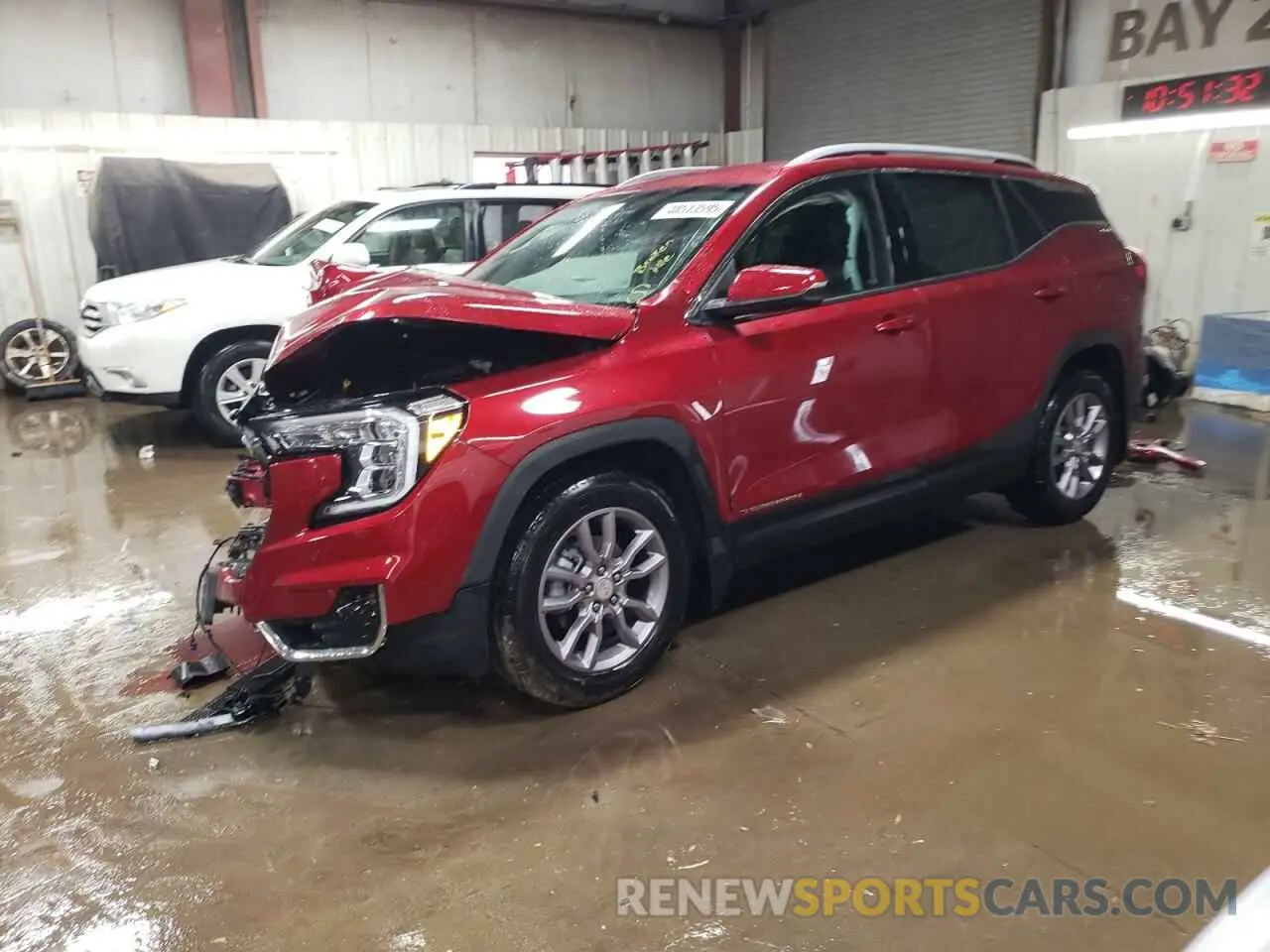 1 Photograph of a damaged car 3GKALVEG1RL377701 GMC TERRAIN 2024