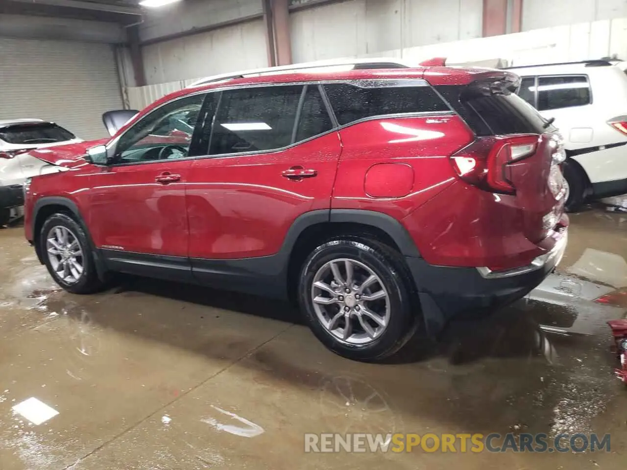 2 Photograph of a damaged car 3GKALVEG1RL377701 GMC TERRAIN 2024