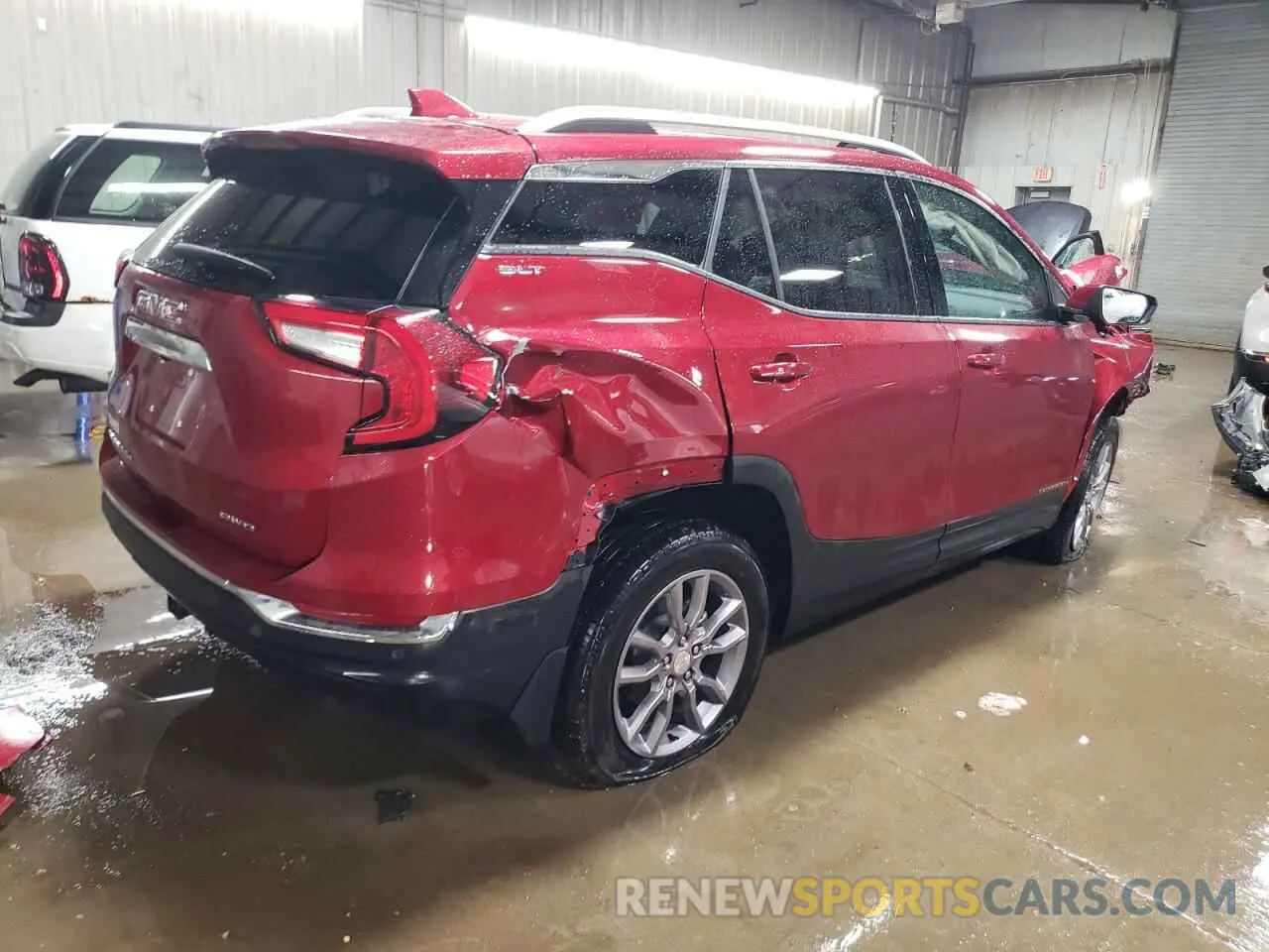 3 Photograph of a damaged car 3GKALVEG1RL377701 GMC TERRAIN 2024