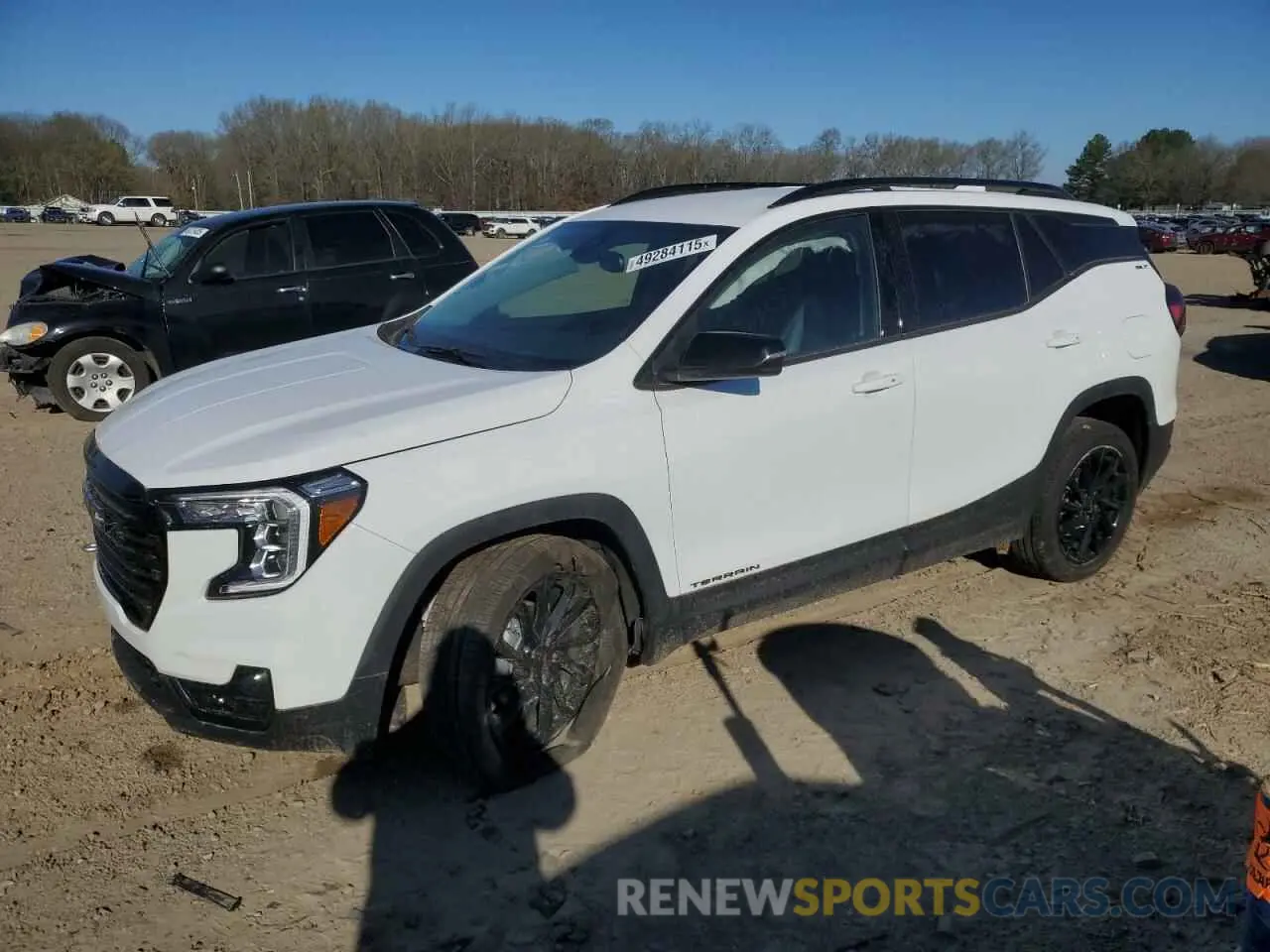1 Photograph of a damaged car 3GKALVEG2RL326790 GMC TERRAIN 2024