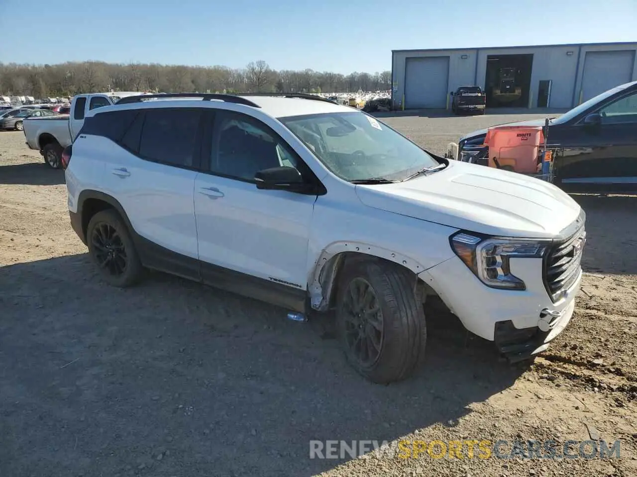 4 Photograph of a damaged car 3GKALVEG2RL326790 GMC TERRAIN 2024