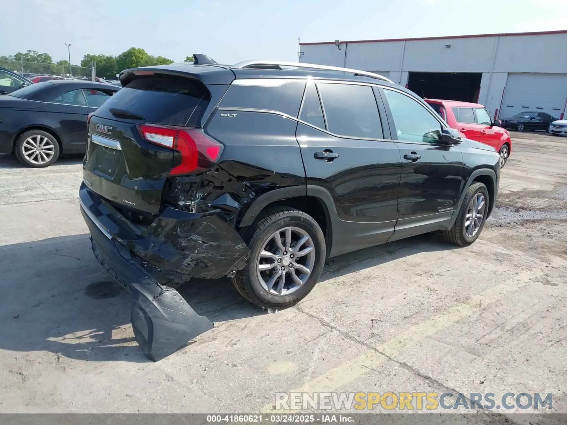 4 Photograph of a damaged car 3GKALVEG3RL148128 GMC TERRAIN 2024