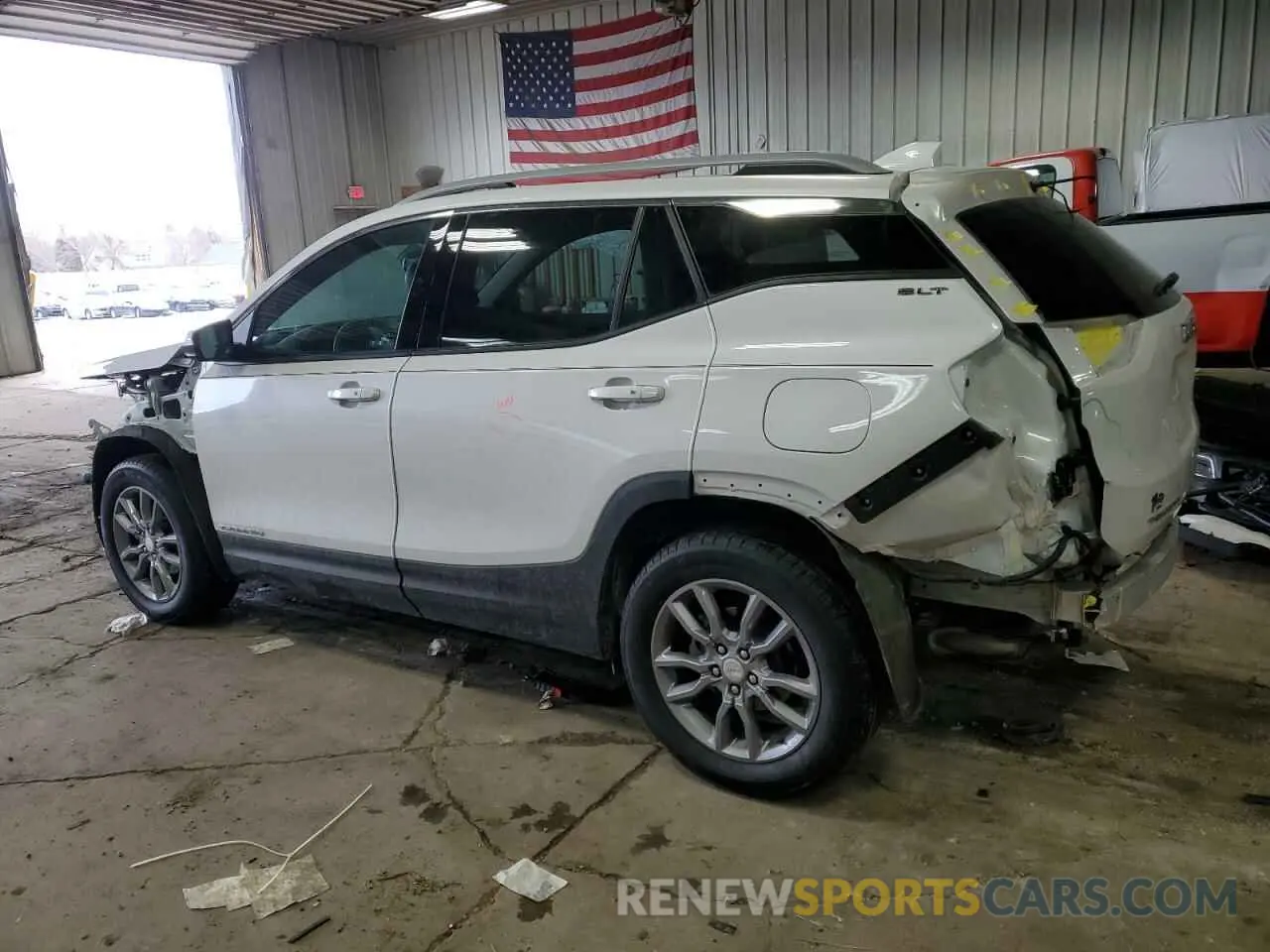 2 Photograph of a damaged car 3GKALVEG3RL198298 GMC TERRAIN 2024