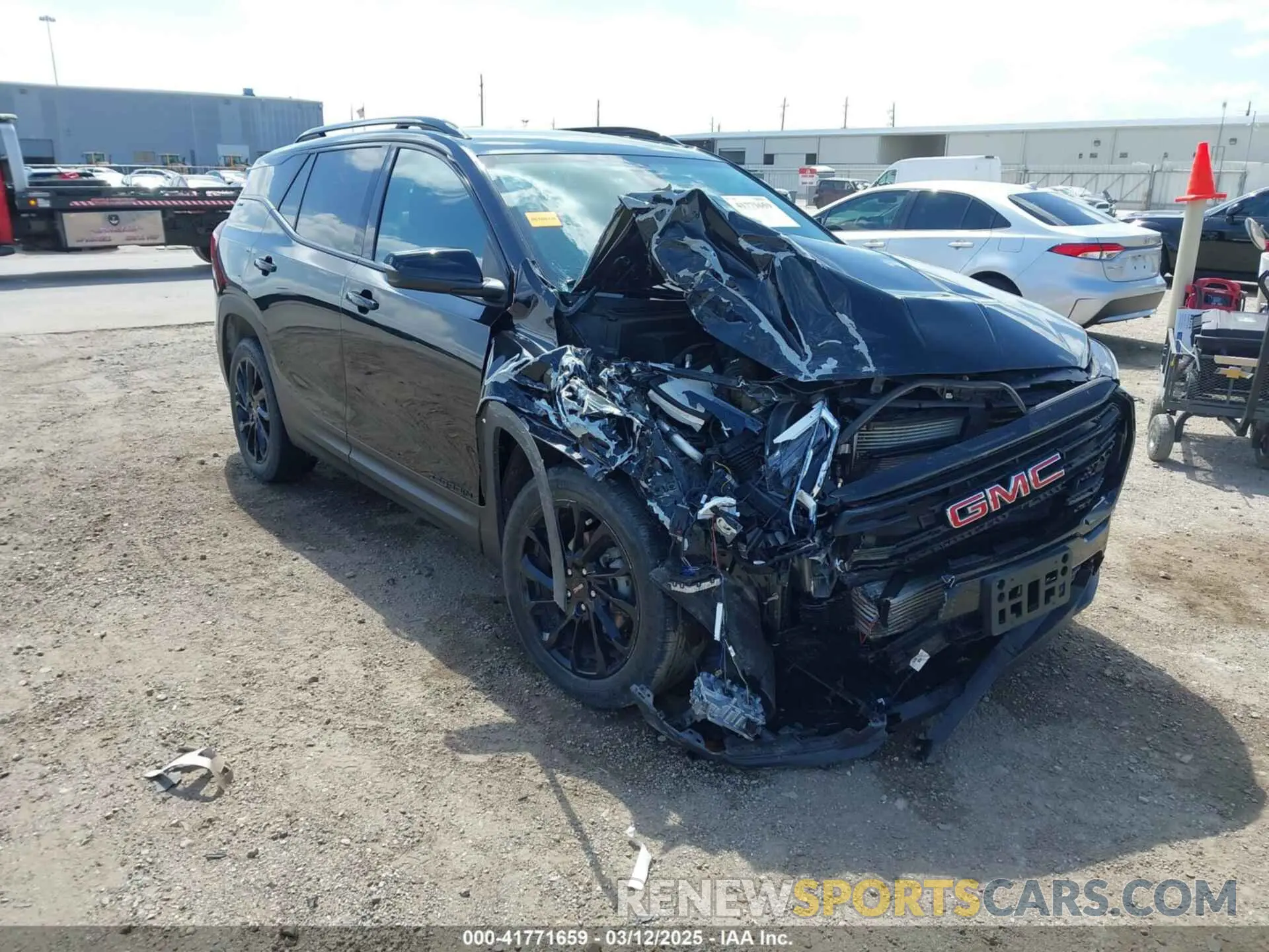 1 Photograph of a damaged car 3GKALVEG5RL196049 GMC TERRAIN 2024