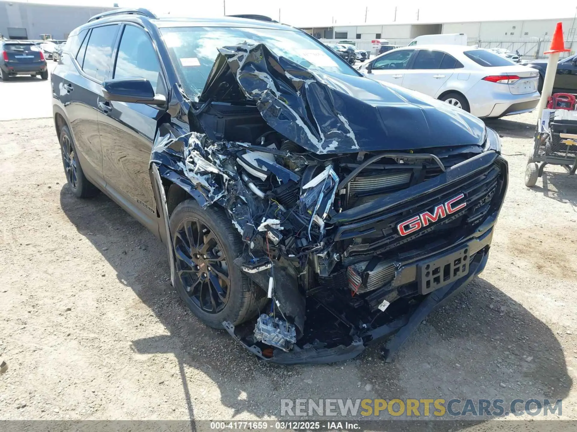 6 Photograph of a damaged car 3GKALVEG5RL196049 GMC TERRAIN 2024