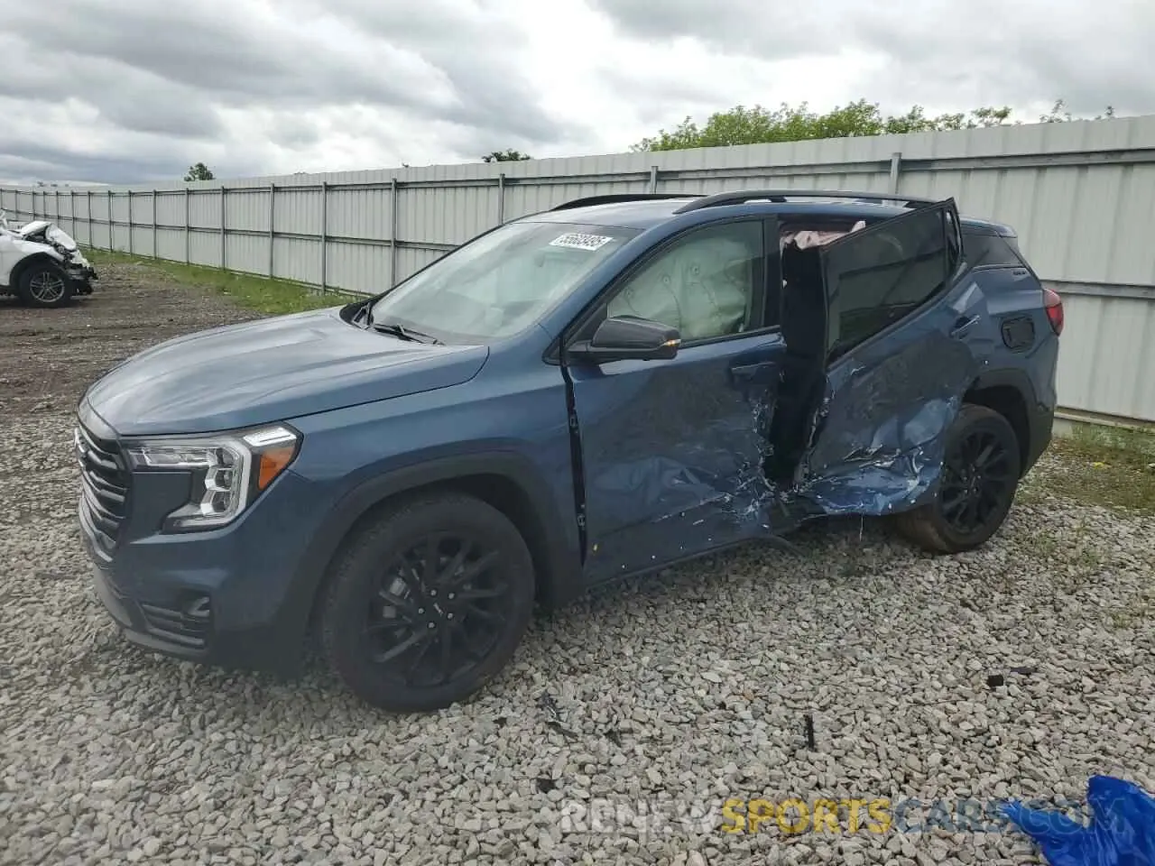 1 Photograph of a damaged car 3GKALVEG7RL255280 GMC TERRAIN 2024