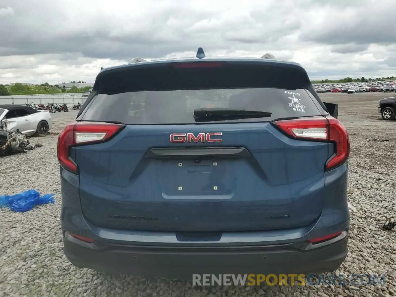 6 Photograph of a damaged car 3GKALVEG7RL255280 GMC TERRAIN 2024