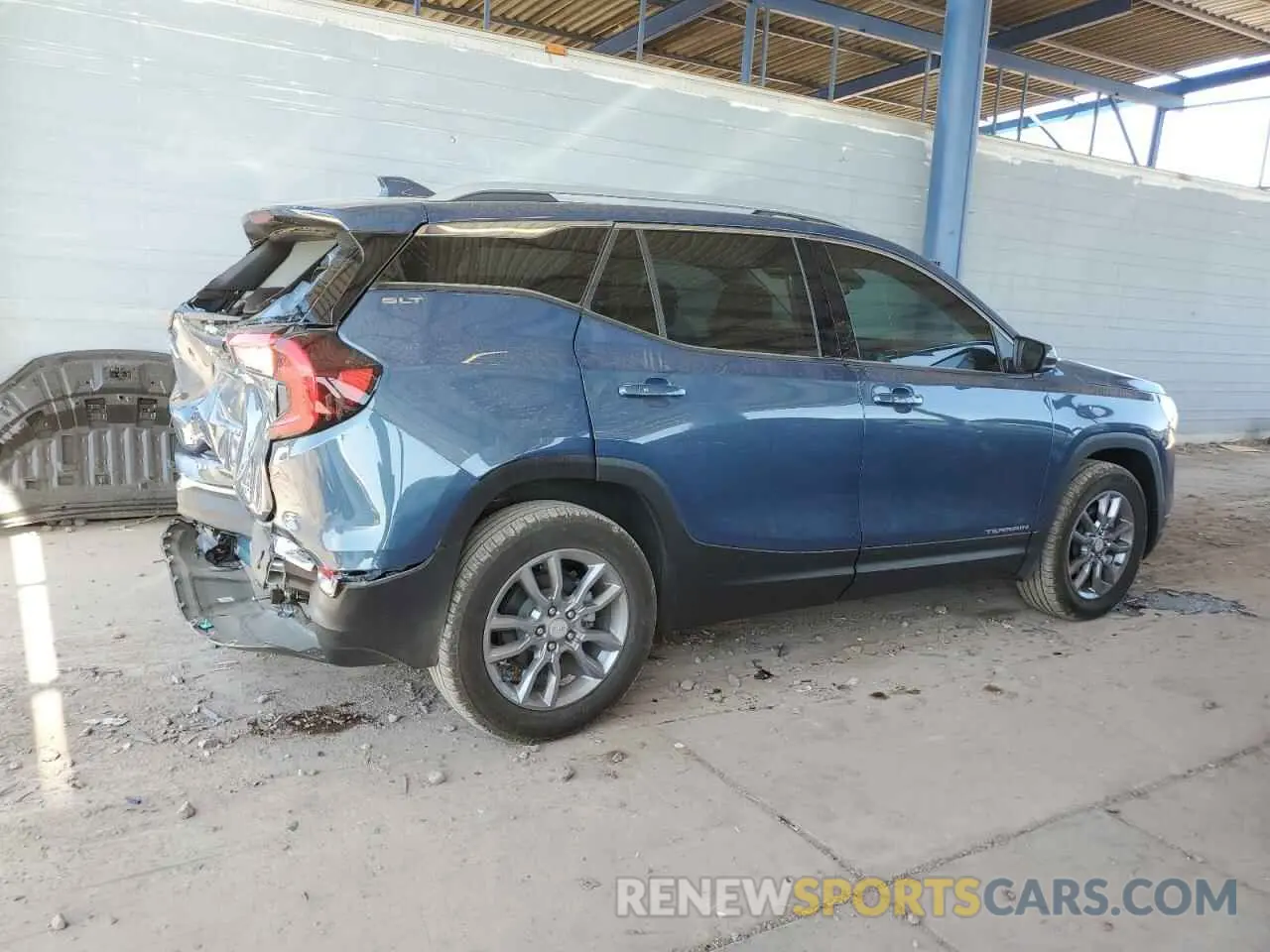 3 Photograph of a damaged car 3GKALVEG8RL237550 GMC TERRAIN 2024