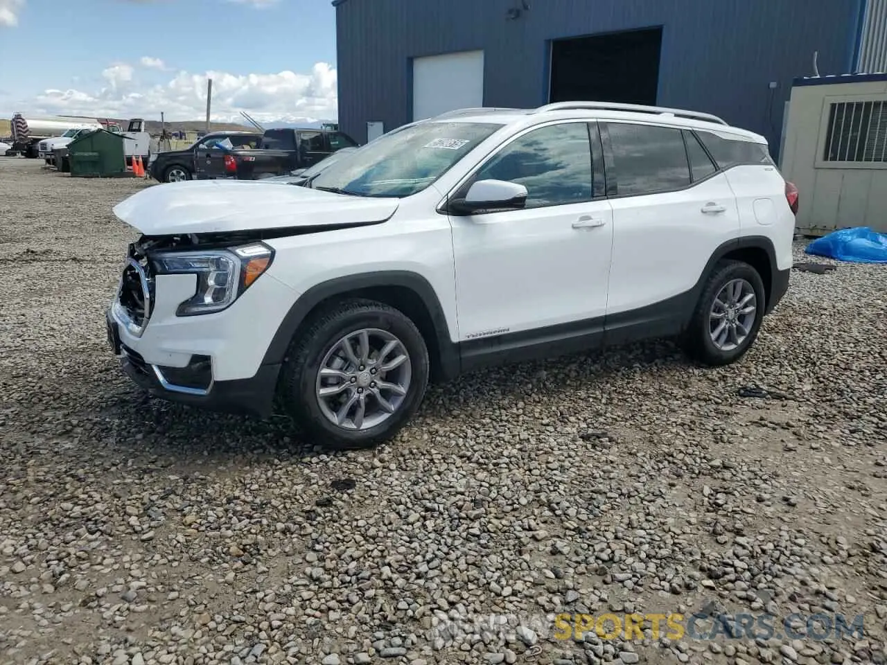 1 Photograph of a damaged car 3GKALVEG9RL284652 GMC TERRAIN 2024