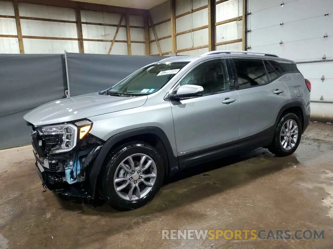 1 Photograph of a damaged car 3GKALVEG9RL334837 GMC TERRAIN 2024