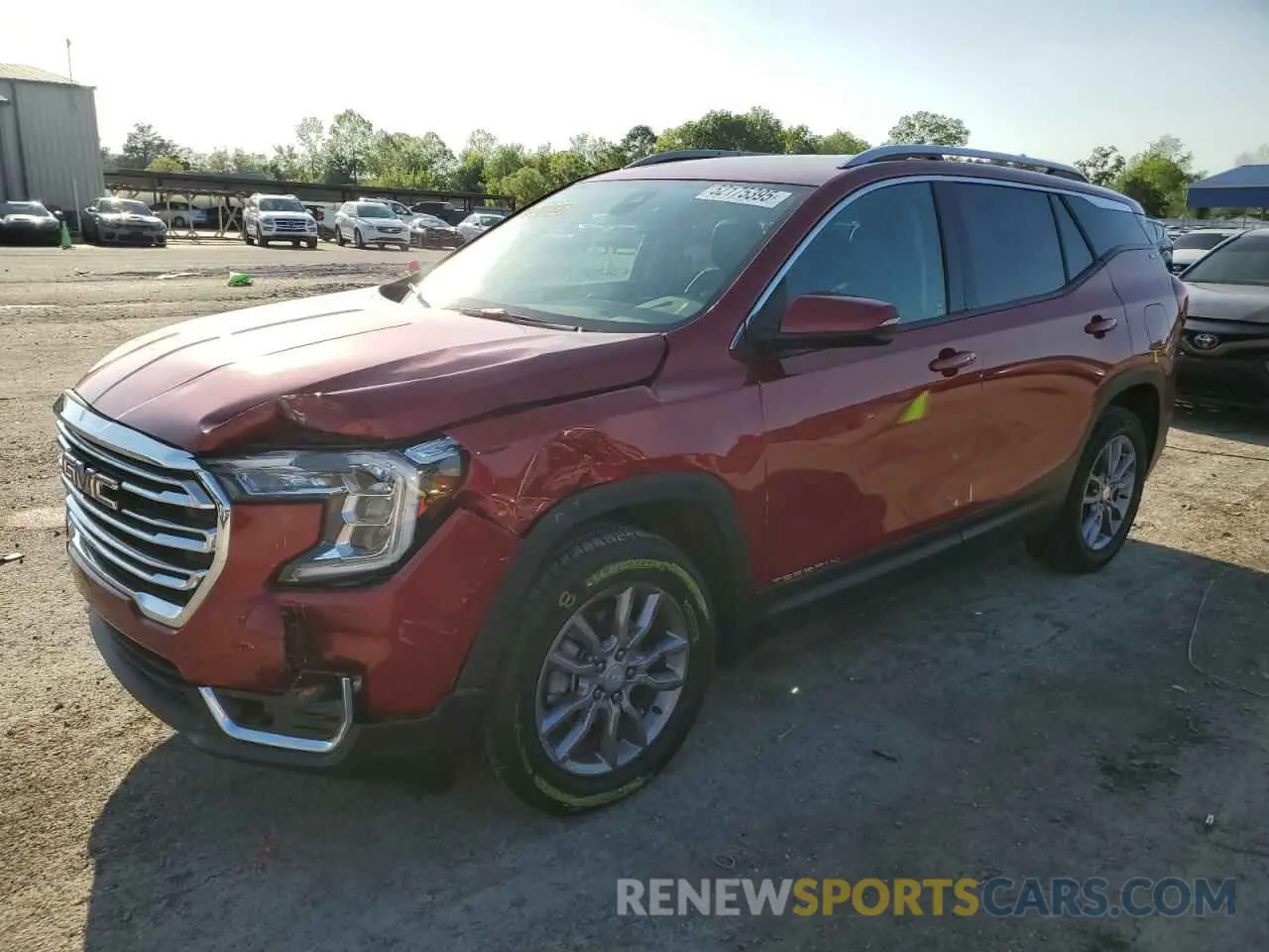 1 Photograph of a damaged car 3GKALVEG9RL382709 GMC TERRAIN 2024