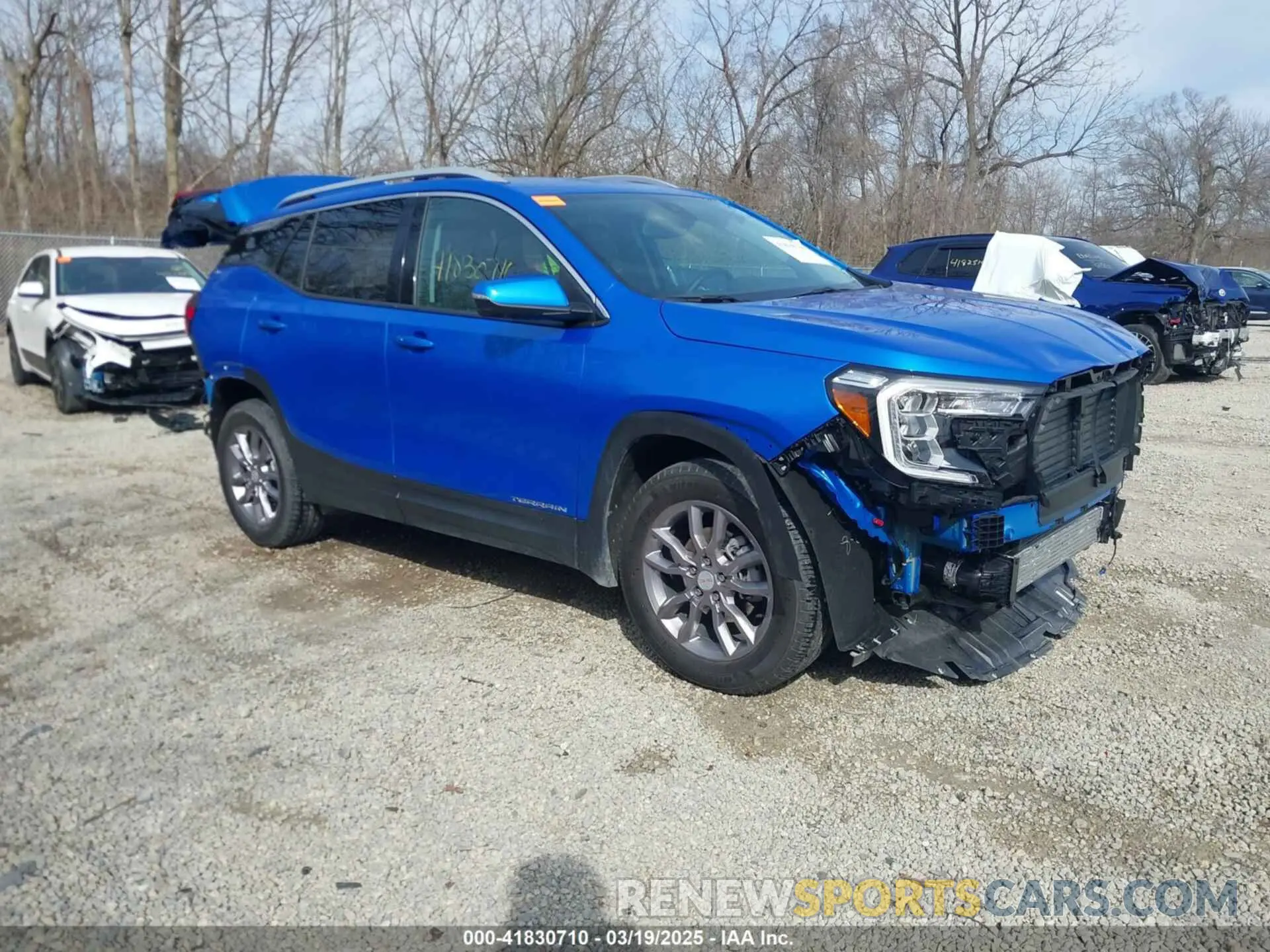 1 Photograph of a damaged car 3GKALVEGXRL164195 GMC TERRAIN 2024