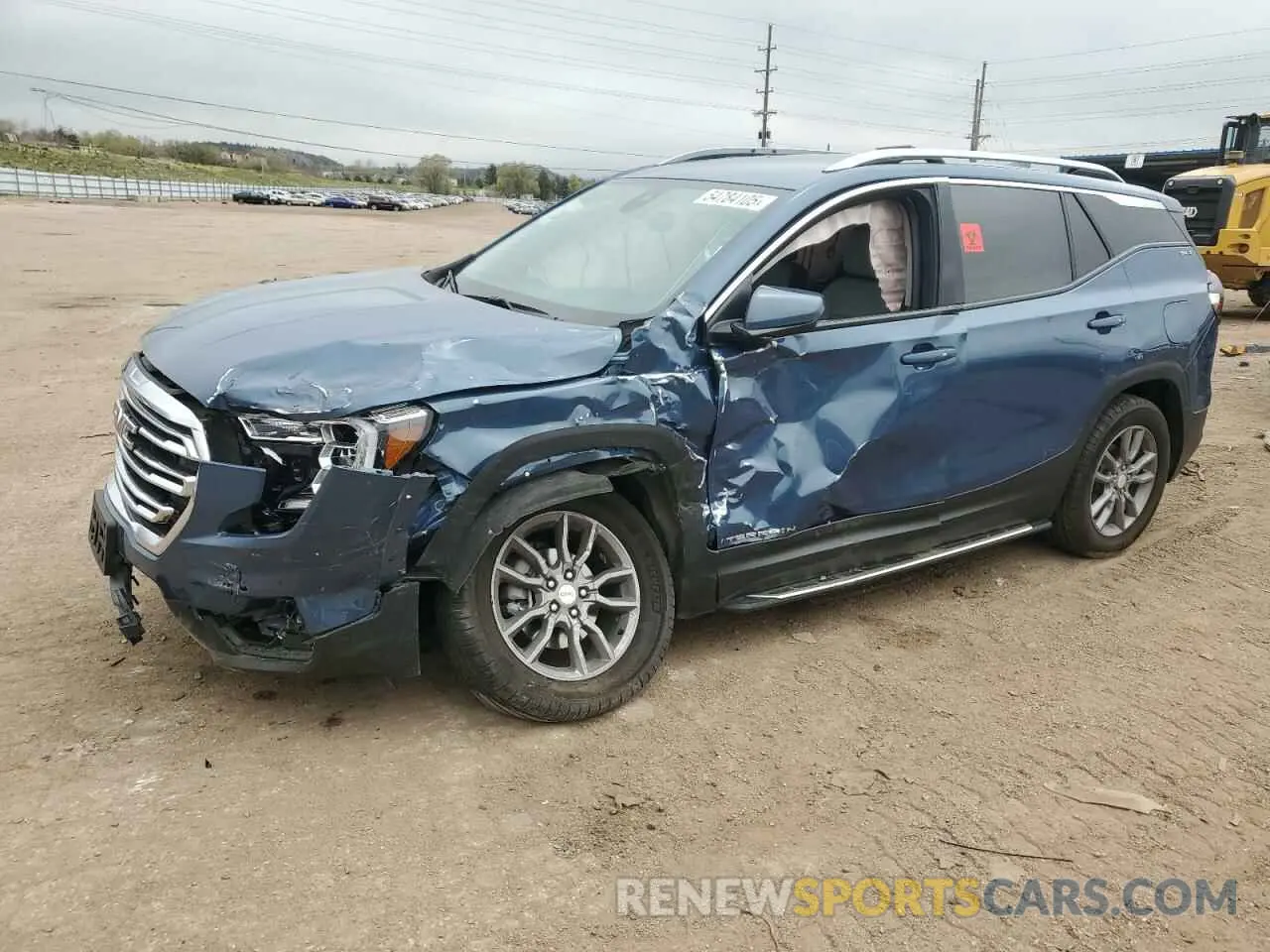1 Photograph of a damaged car 3GKALVEGXRL196080 GMC TERRAIN 2024
