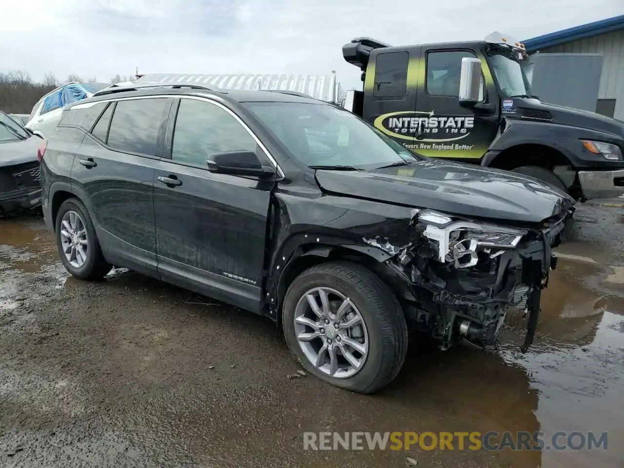 4 Photograph of a damaged car 3GKALVEGXRL327959 GMC TERRAIN 2024