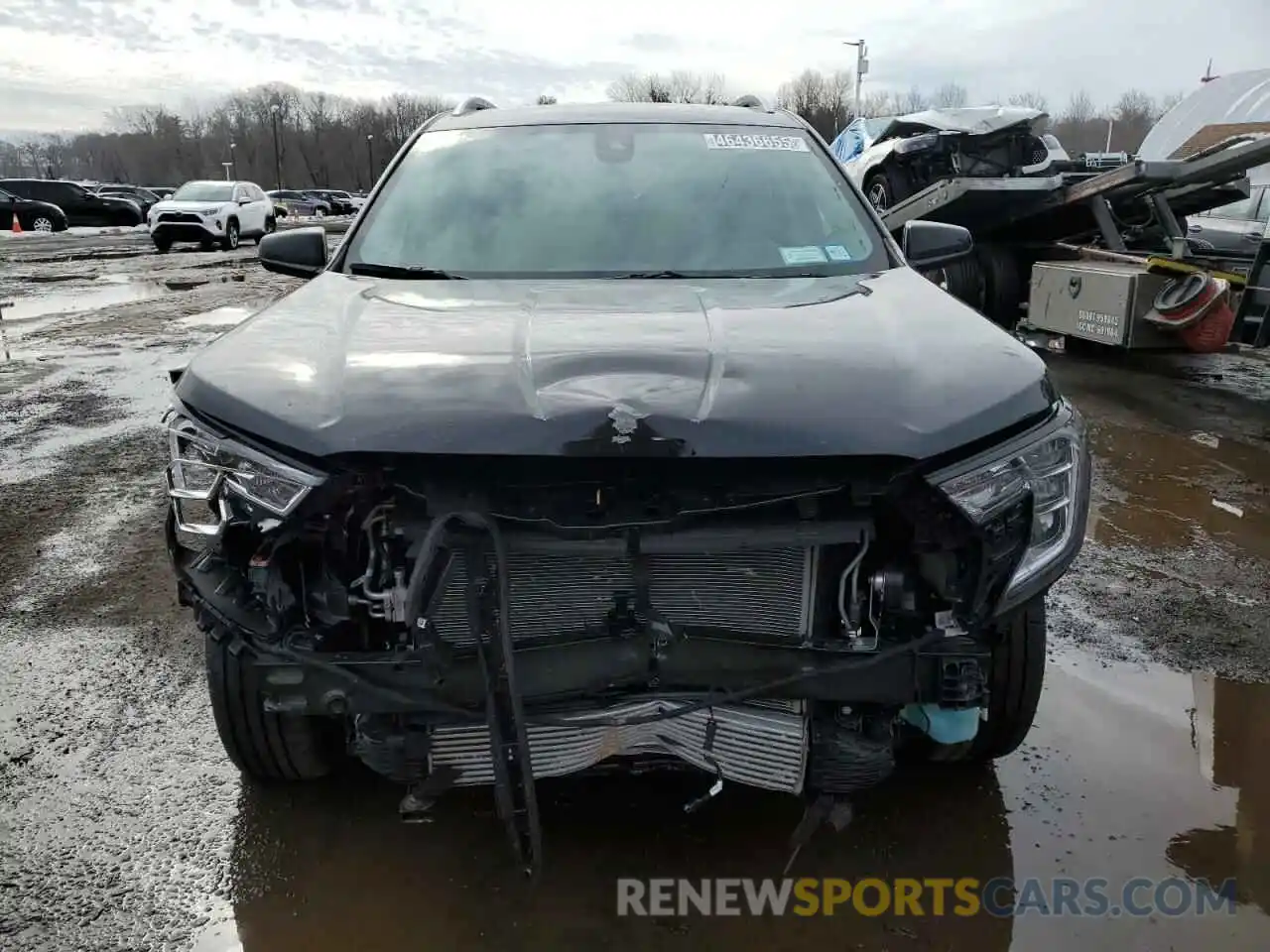 5 Photograph of a damaged car 3GKALVEGXRL327959 GMC TERRAIN 2024