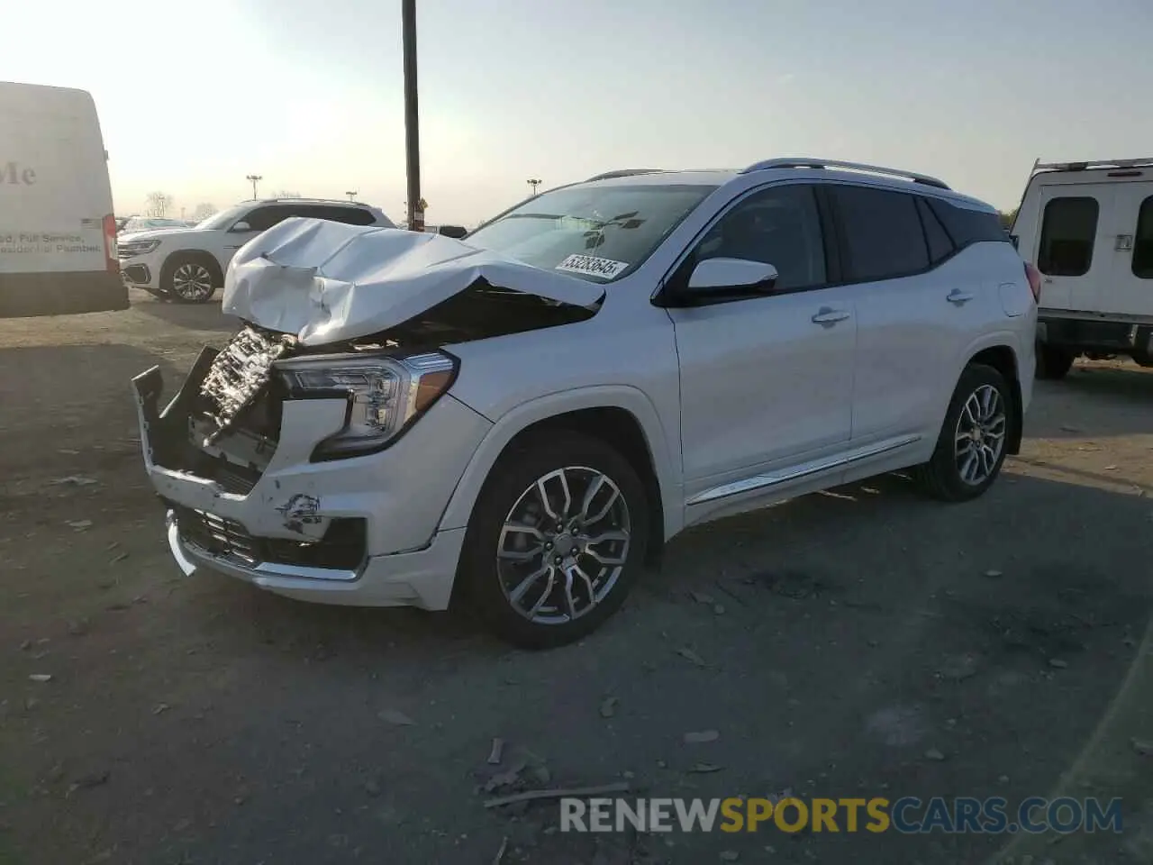 1 Photograph of a damaged car 3GKALXEG7RL400510 GMC TERRAIN 2024