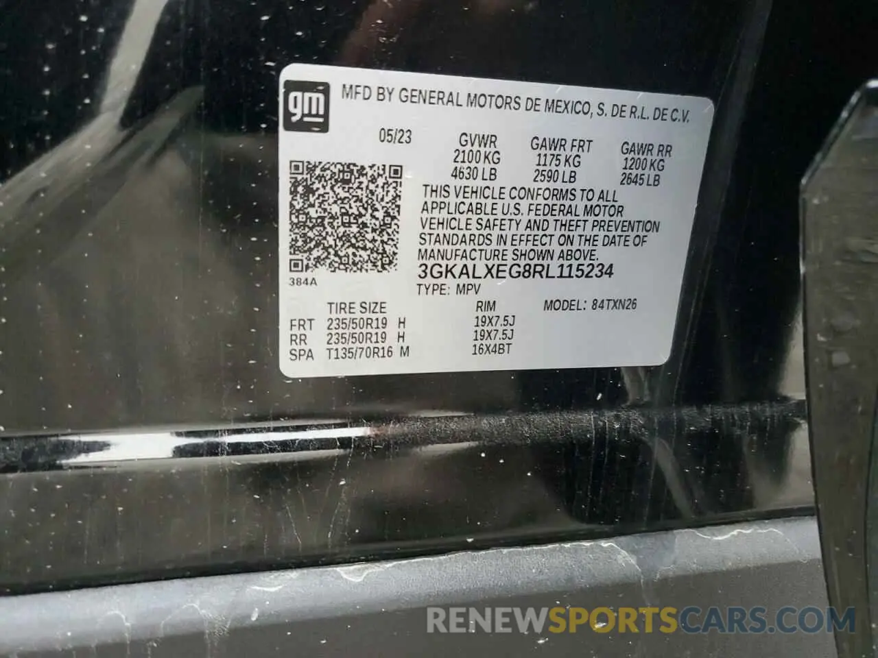 15 Photograph of a damaged car 3GKALXEG8RL115234 GMC TERRAIN 2024