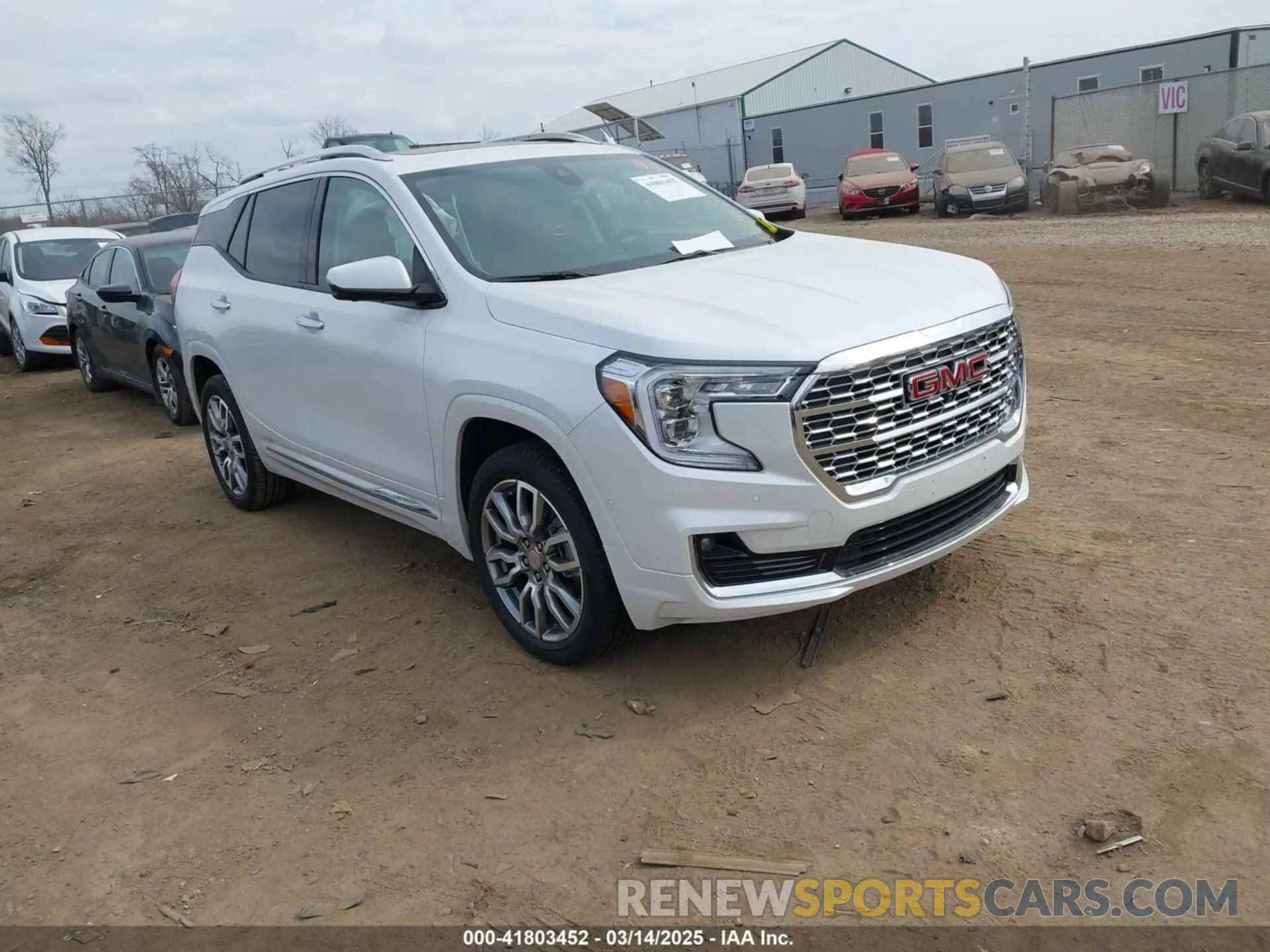 1 Photograph of a damaged car 3GKALXEG8RL395592 GMC TERRAIN 2024
