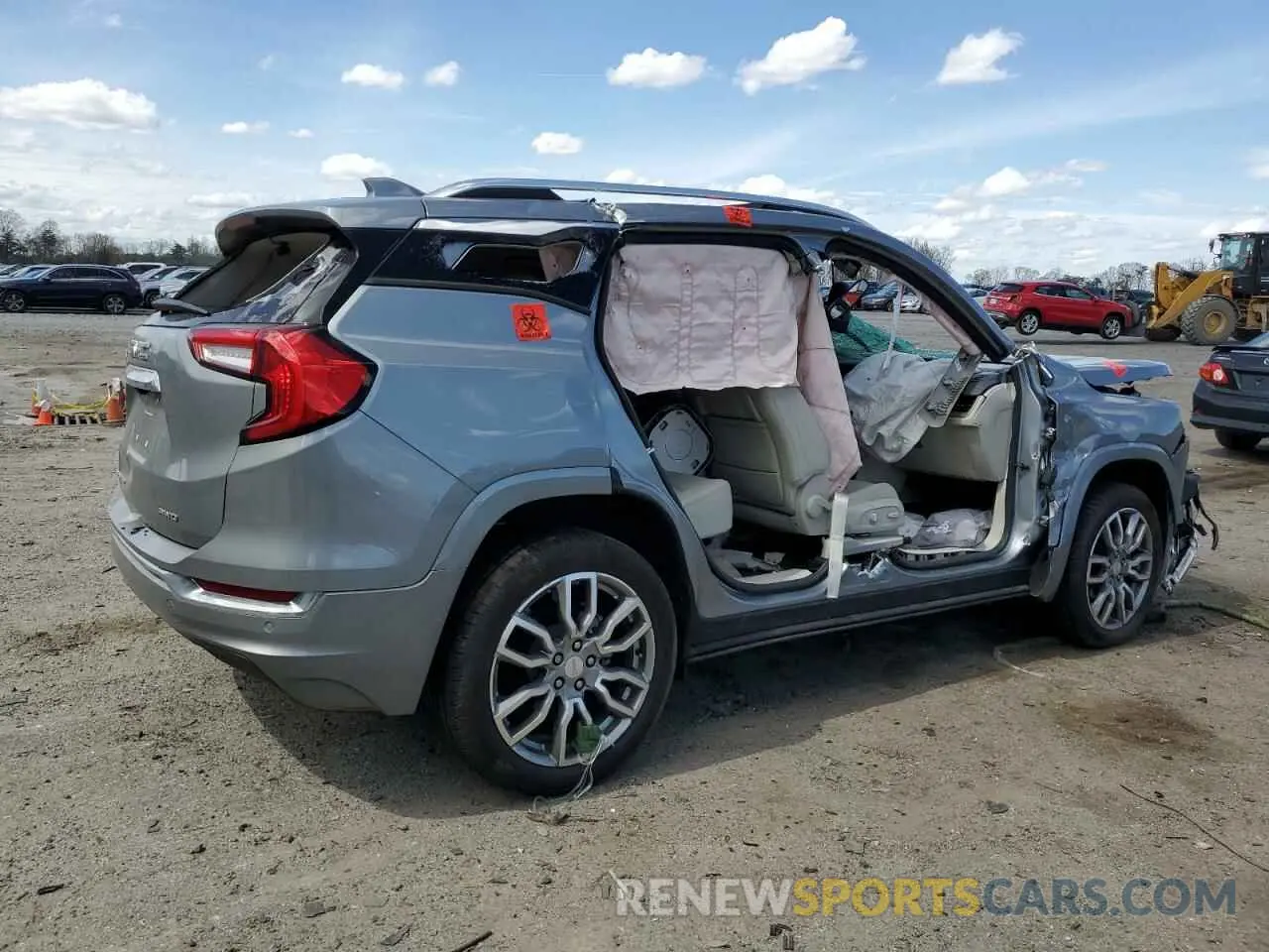 3 Photograph of a damaged car 3GKALXEG9RL267975 GMC TERRAIN 2024
