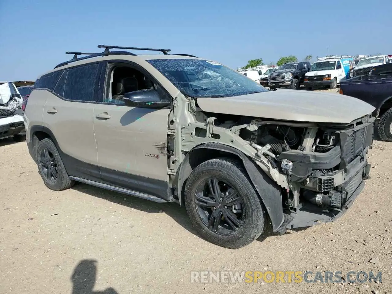 4 Photograph of a damaged car 3GKALYEV0NL217366 GMC TERRAIN AT 2022