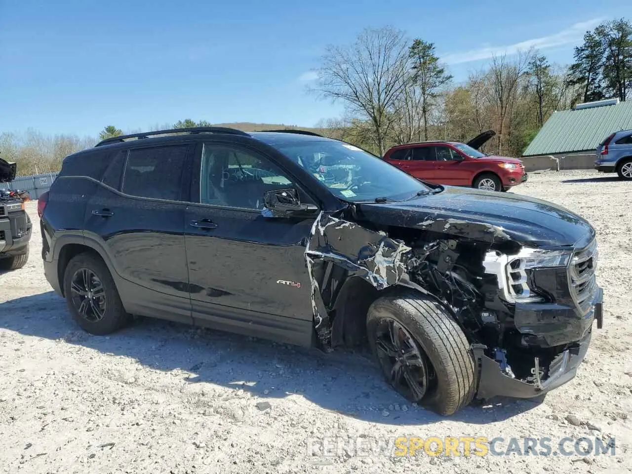 4 Photograph of a damaged car 3GKALYEV3NL298055 GMC TERRAIN AT 2022