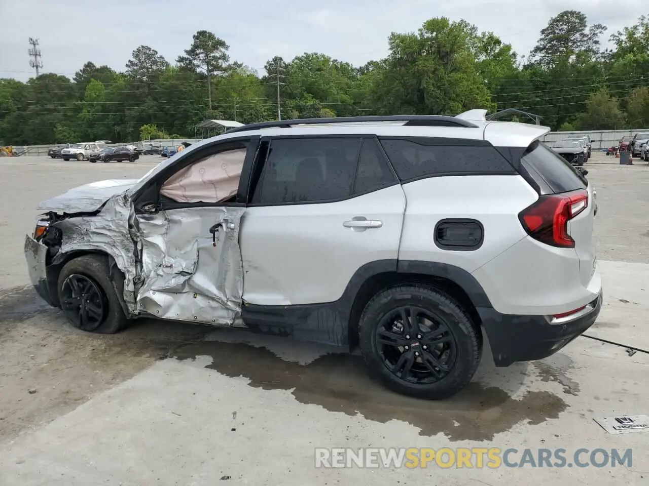 2 Photograph of a damaged car 3GKALYEV4NL251066 GMC TERRAIN AT 2022