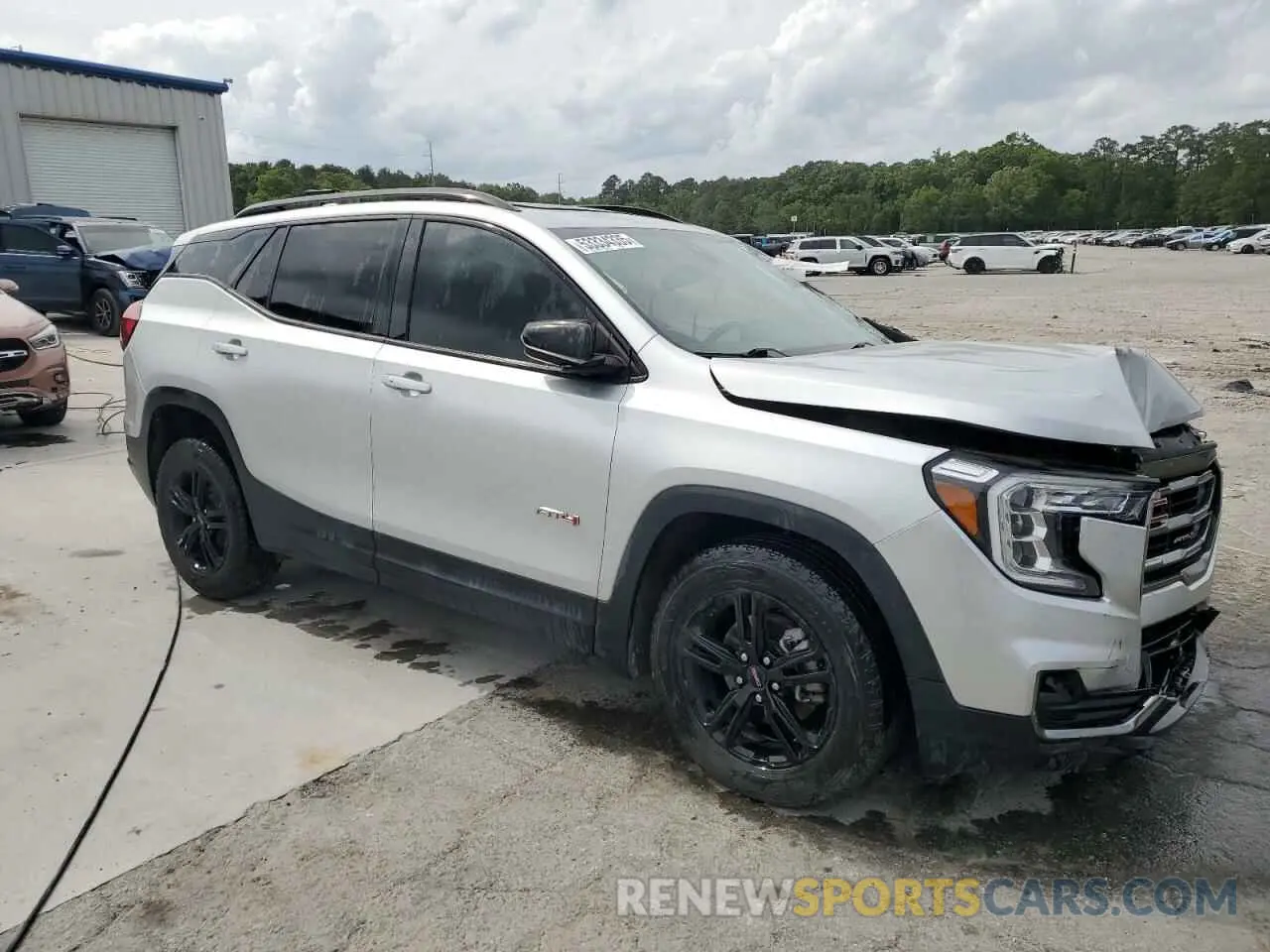 4 Photograph of a damaged car 3GKALYEV4NL251066 GMC TERRAIN AT 2022