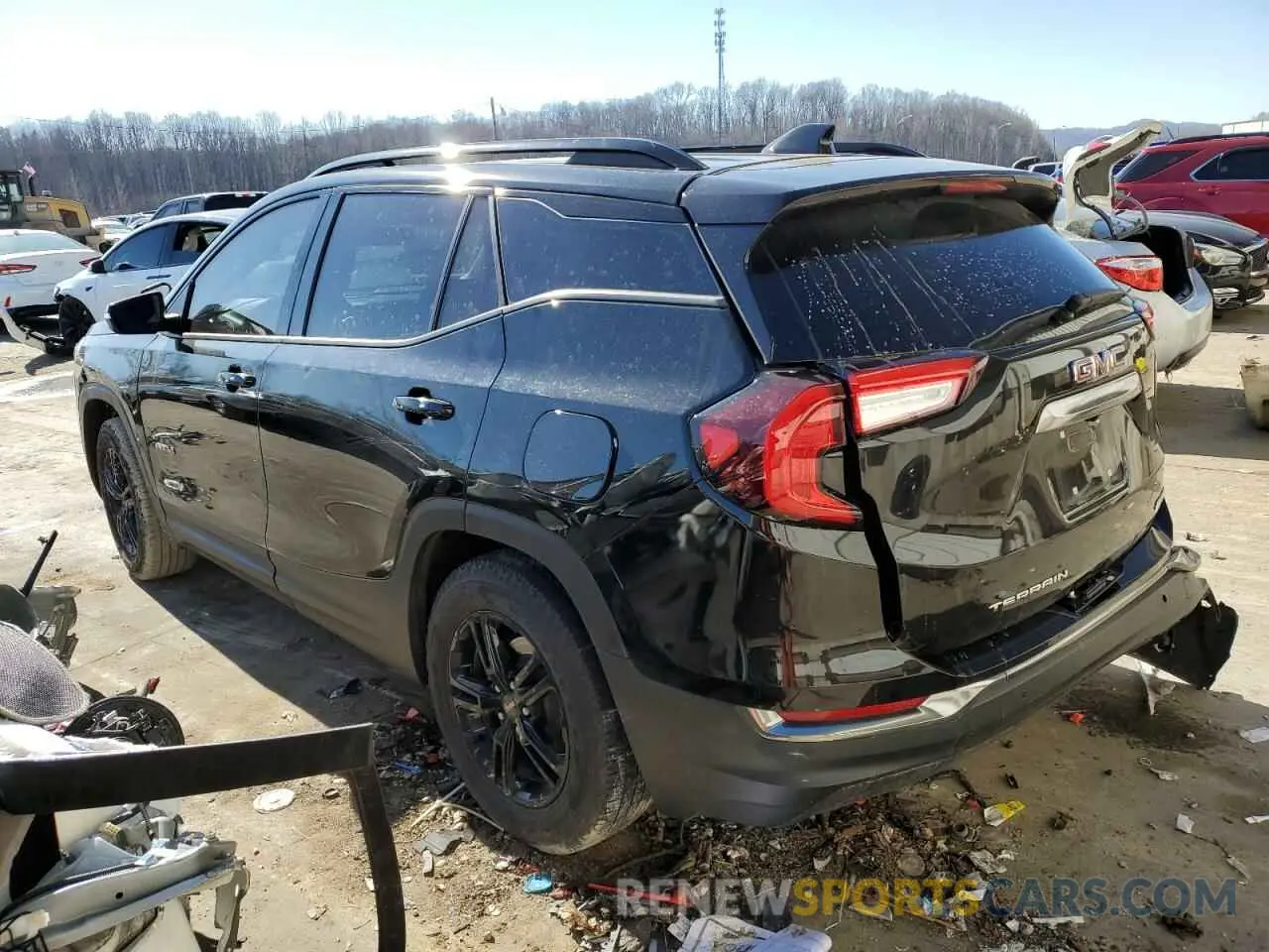 2 Photograph of a damaged car 3GKALYEV4NL301836 GMC TERRAIN AT 2022