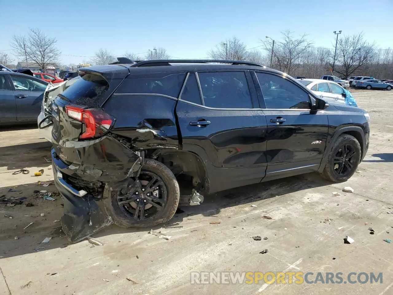 3 Photograph of a damaged car 3GKALYEV4NL301836 GMC TERRAIN AT 2022