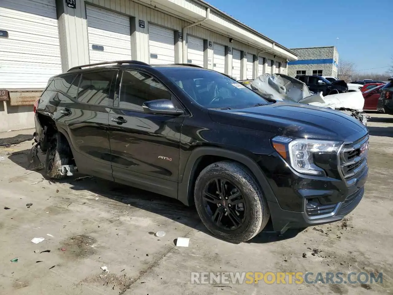 4 Photograph of a damaged car 3GKALYEV4NL301836 GMC TERRAIN AT 2022