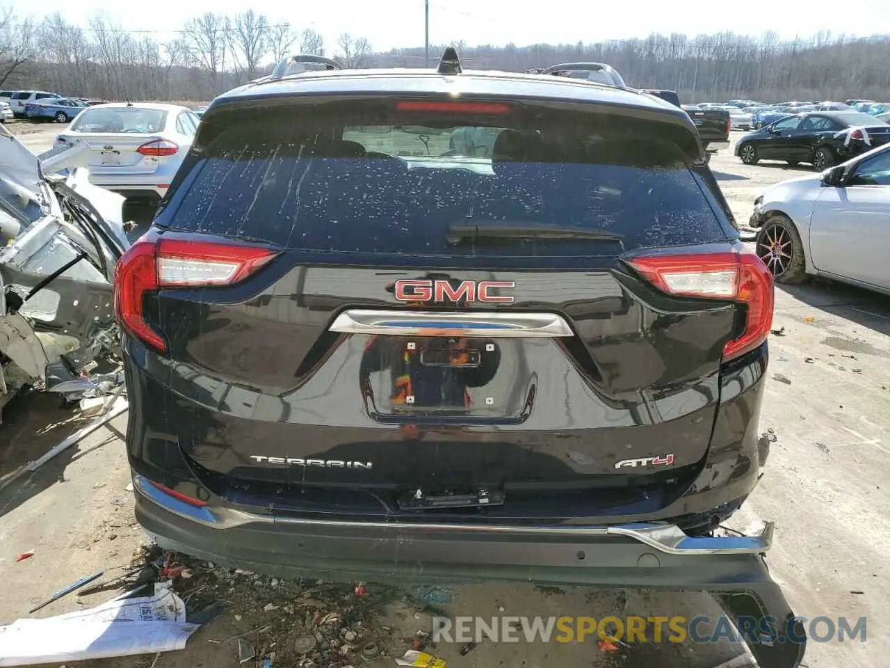 6 Photograph of a damaged car 3GKALYEV4NL301836 GMC TERRAIN AT 2022