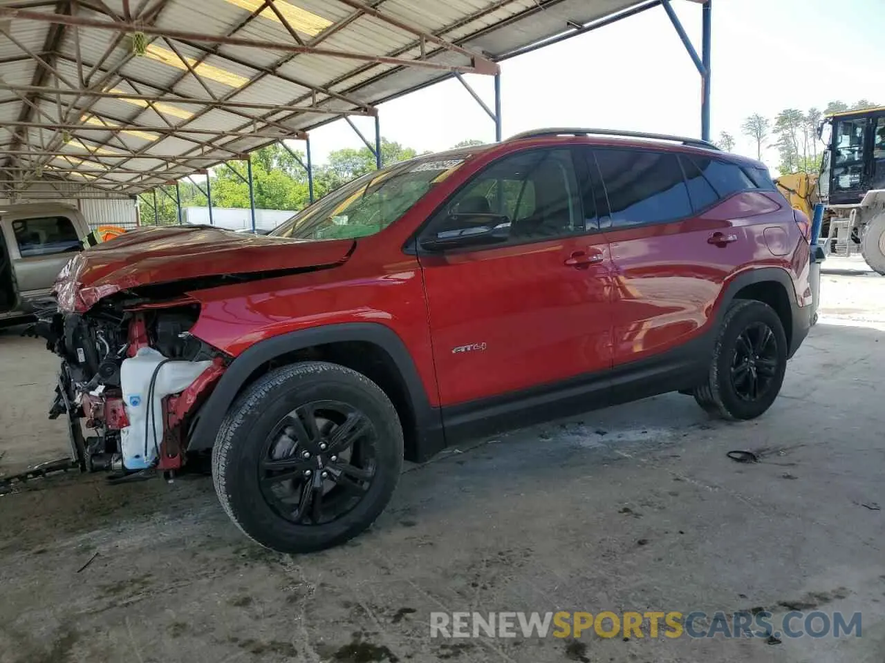 1 Photograph of a damaged car 3GKALYEG1PL244760 GMC TERRAIN AT 2023
