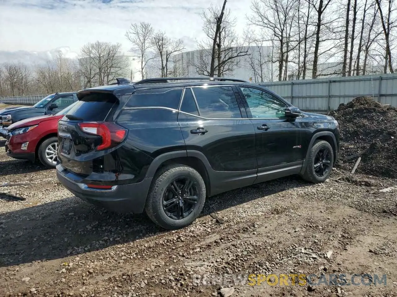 3 Photograph of a damaged car 3GKALYEG5PL145925 GMC TERRAIN AT 2023