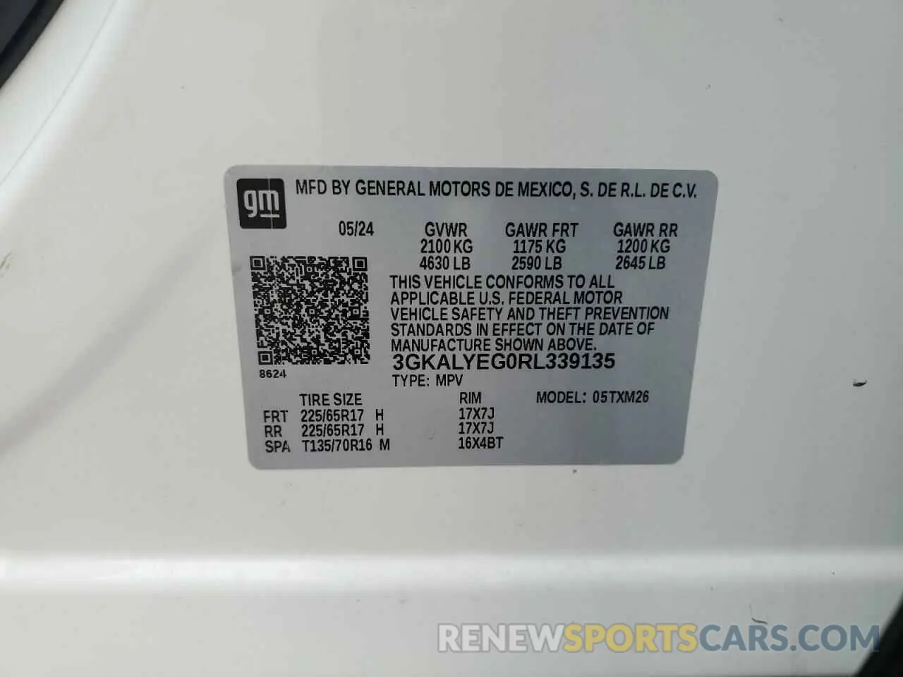 13 Photograph of a damaged car 3GKALYEG0RL339135 GMC TERRAIN AT 2024